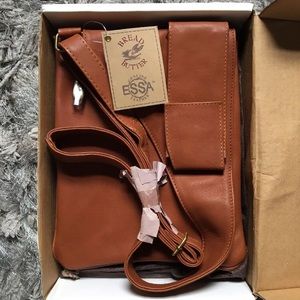 ESSA Crossbody Vintage Leather Bag